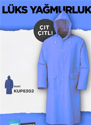 KUPA LÜX YAĞMURLUK MAVİ 